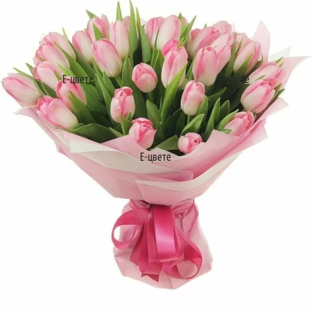 Send a bouquet of tulips - Mutual affection