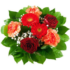 Send a bouquet of flowers to Sofia, Plovdiv, Varna, Burgas.