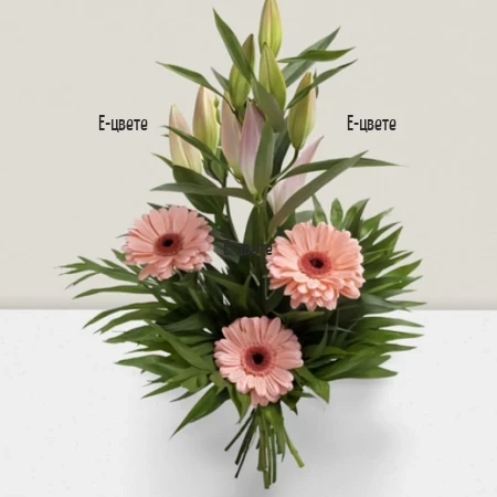 Доставка на букет от цветя за мъж