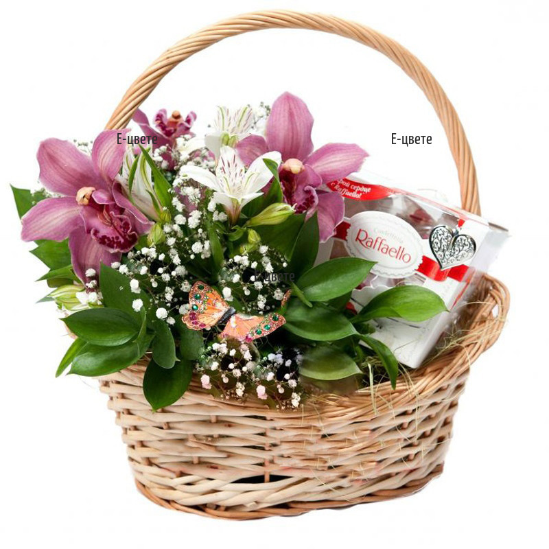 Send a flower basket - Dream