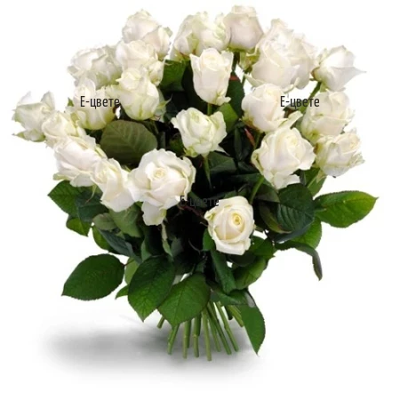 Send a bouquet of White Roses