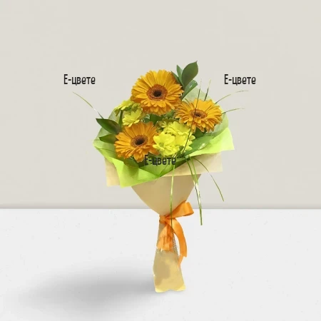 Доставка на букет от цветя моцарт