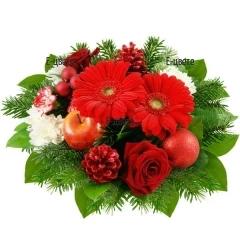 Send flowers and bouquets for the coming holidays - Christmas and New Year