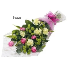 A bouquet for funeral and condolence