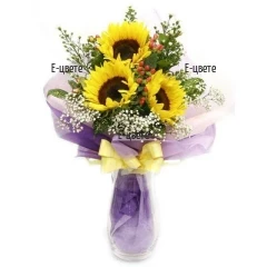 Send a bouquet of Sunflowers to Bulgaria