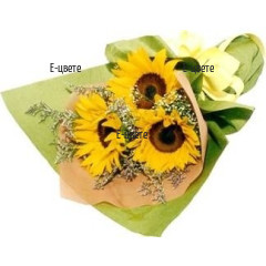 Send a bouquet of Sunflowers - Success