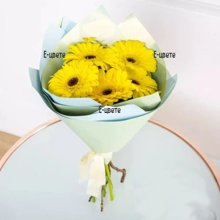 Send a bouquet of gerberas online
