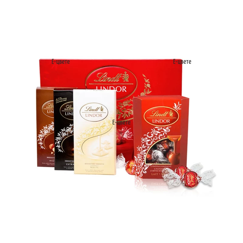 Send Lindt chocolates by courier.