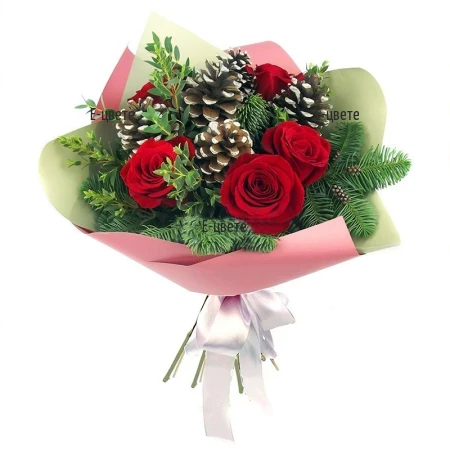 Send romantic Christmas bouquet to Sofia.