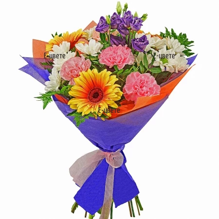 Send a bouquet of flowers to someone