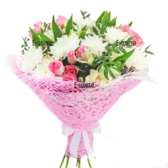 Send a bouquet of flowers - Carlotta