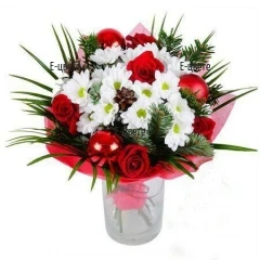 Order and send to Bulgaria christmas bouquet