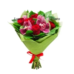 Send to Bulgaria bouquet of roses Paris