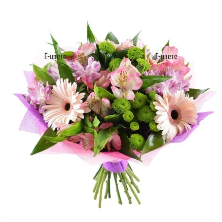 Send to Bulgaria bouquet of mix flowers