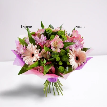 Send to Bulgaria bouquet of mix flowers