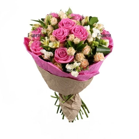Send a bouquet of flowers - Melani