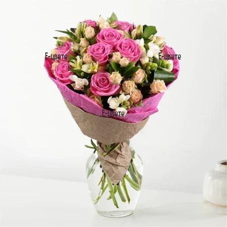 Send a bouquet of flowers - Melani