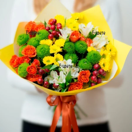 Доставка на есенен букет в София и България