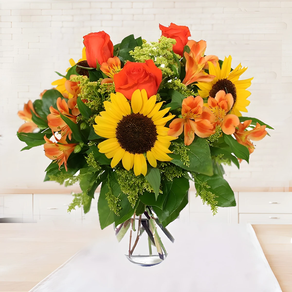 Send a bouquet of Sunflowers - Sunny delight