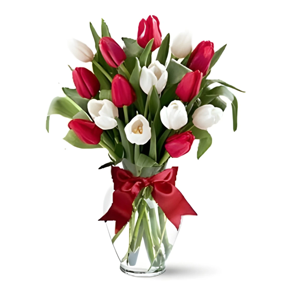 Send a bouquet of tulips for St Valentine's Day.