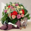 17 Mixed Roses with Wine and Truffles