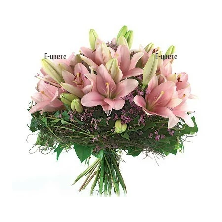 Delivery of Bouquet - Lilies