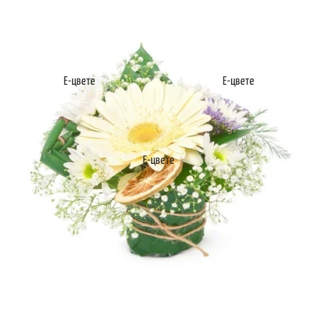 Send an arrangement of flowers.