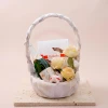 White Gift Basket