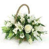 Basket with flowers - Thank You