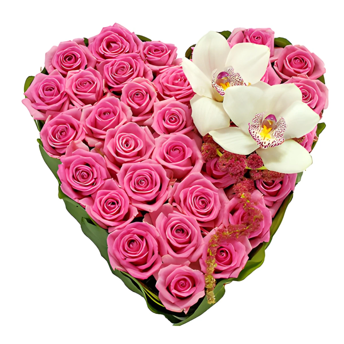 Heart of roses - Kiss you