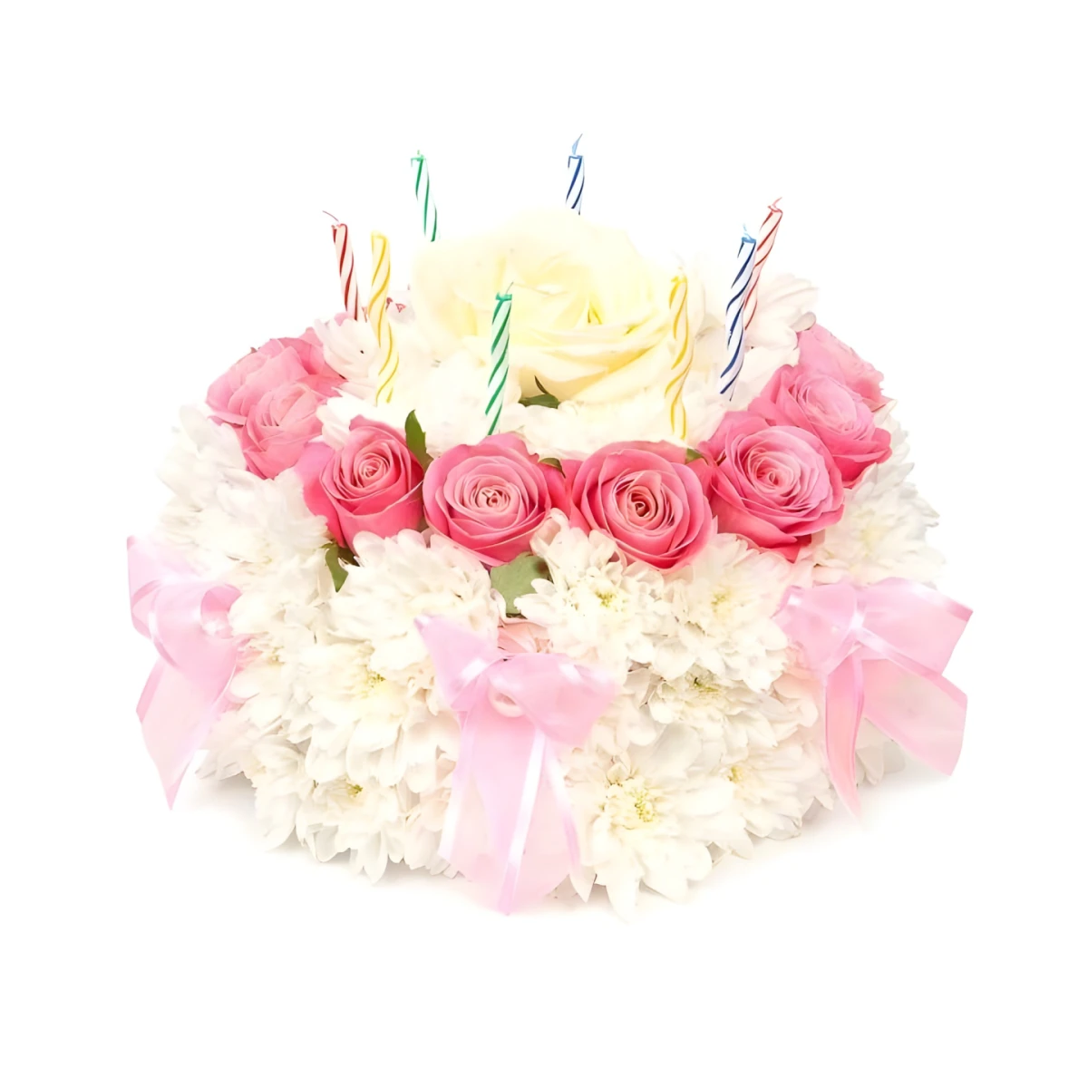 Flower arrangement - Flower cake
