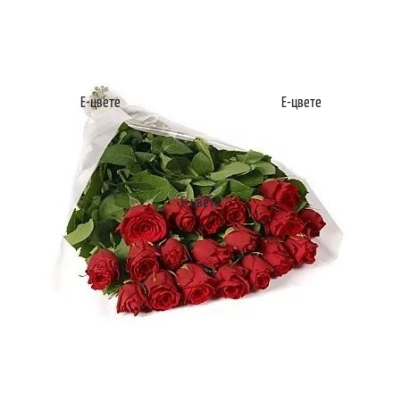 Send a bunch of red roses