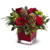 Christmas flower arrangement