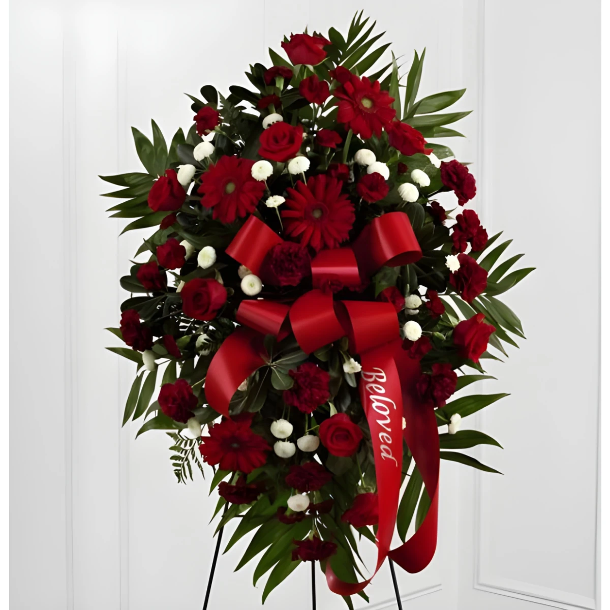 Flower wreath for funeral