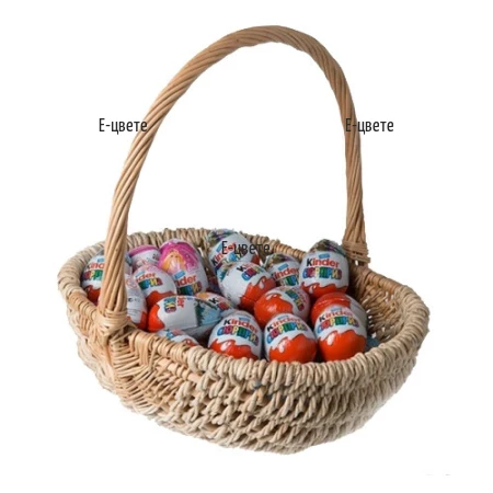 Online order for gift basket and free delivery.