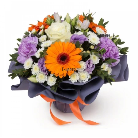 An online order for an arrangement on piaflora
