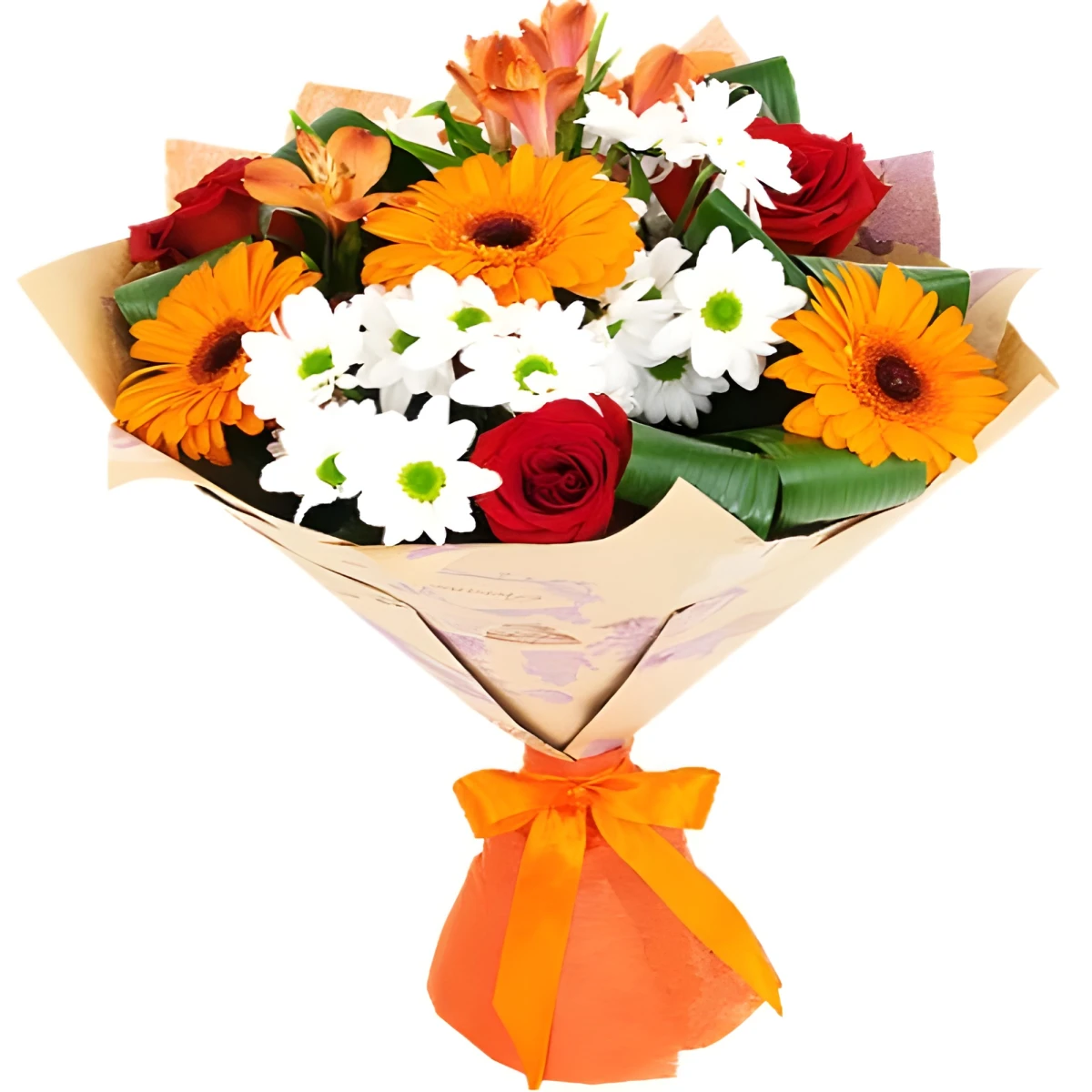 Colorful autumn - bouquet of mix flowers
