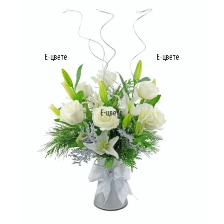 Christams bouquet Silver dream