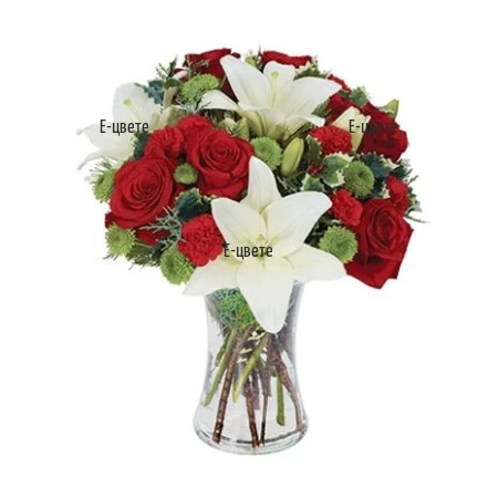 Send to Bulgaria christmas bouquets