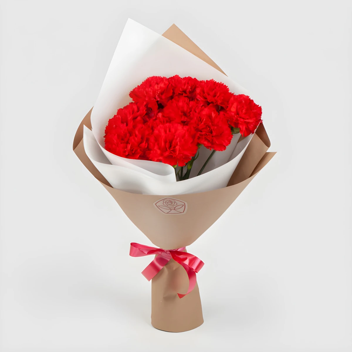 Send to Bulgaria a bouquet of 11 carnations