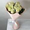 A bouquet of 11 white roses