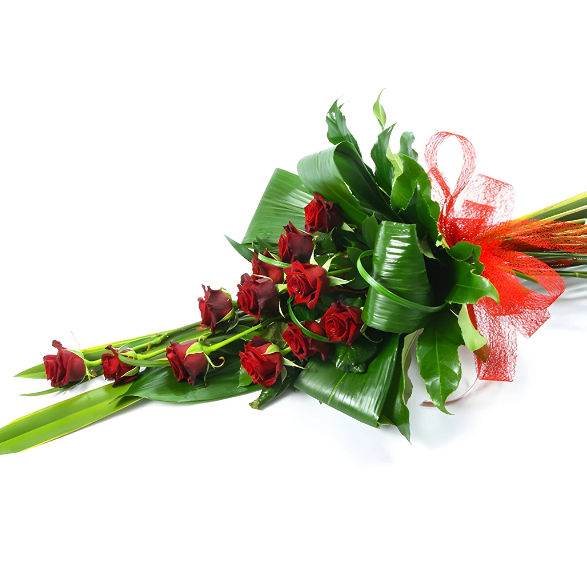 Order a Funeral and Condolence Rose Bouquet
