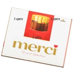 Доставка на Шоколадови бонбони "Merci" 0.250kg