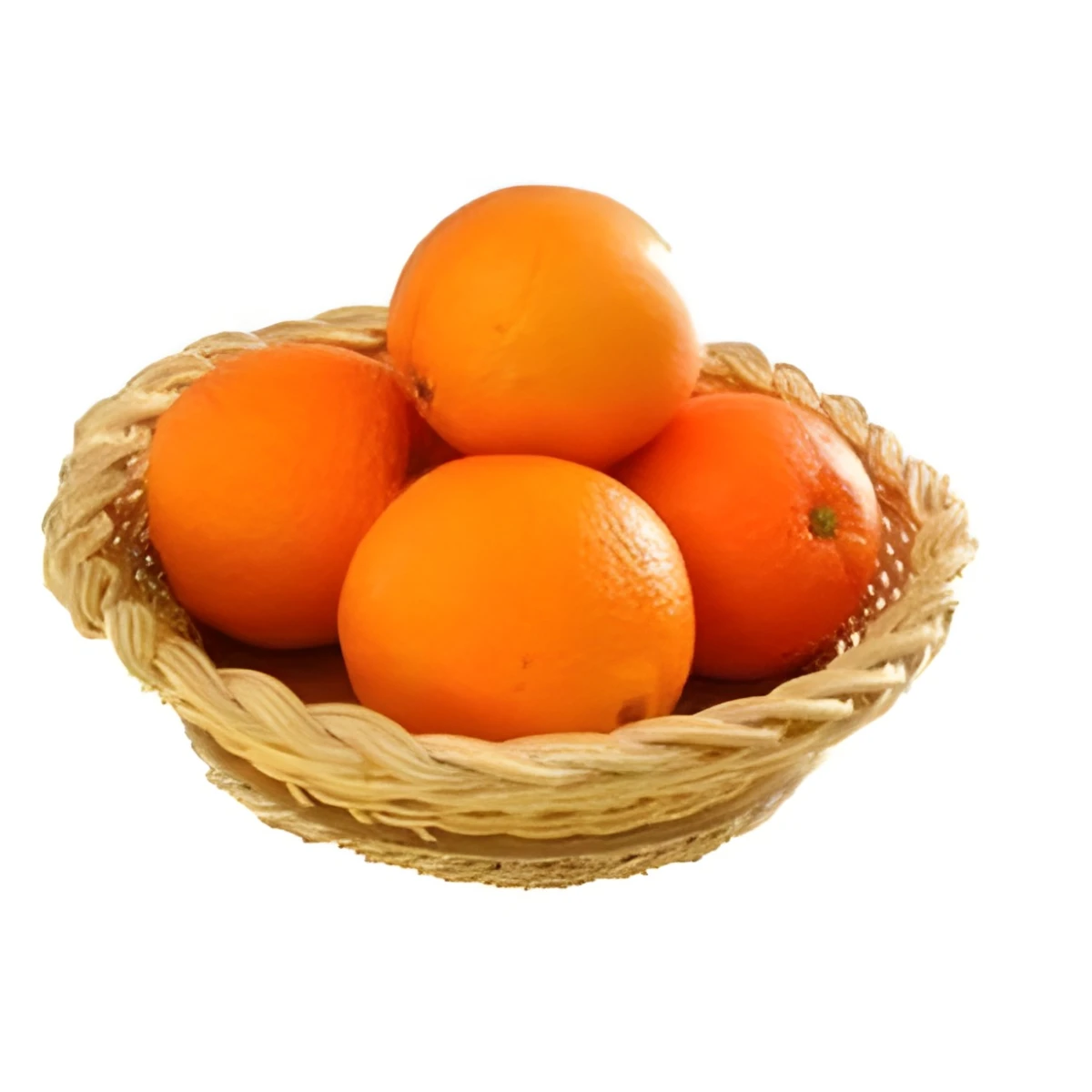 Delivery of Basket with Oranges